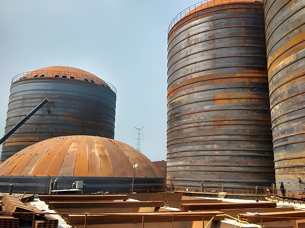 阳西焦粉钢板仓